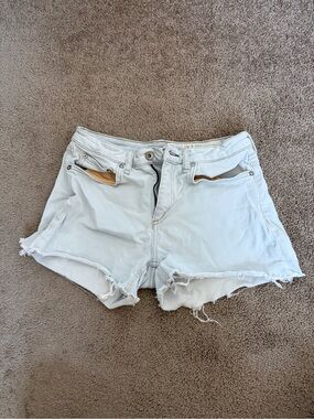rag & bone size 26 Light Blue Distressed Women's Denim Shorts
